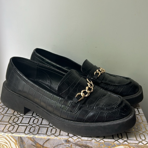 Kenneth Cole Reaction Sienna Lug Platform Loafer Women's size 8.5 - Picture 3 of 7